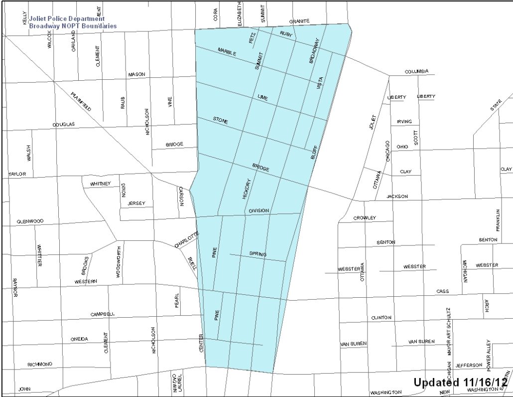 Broadway map