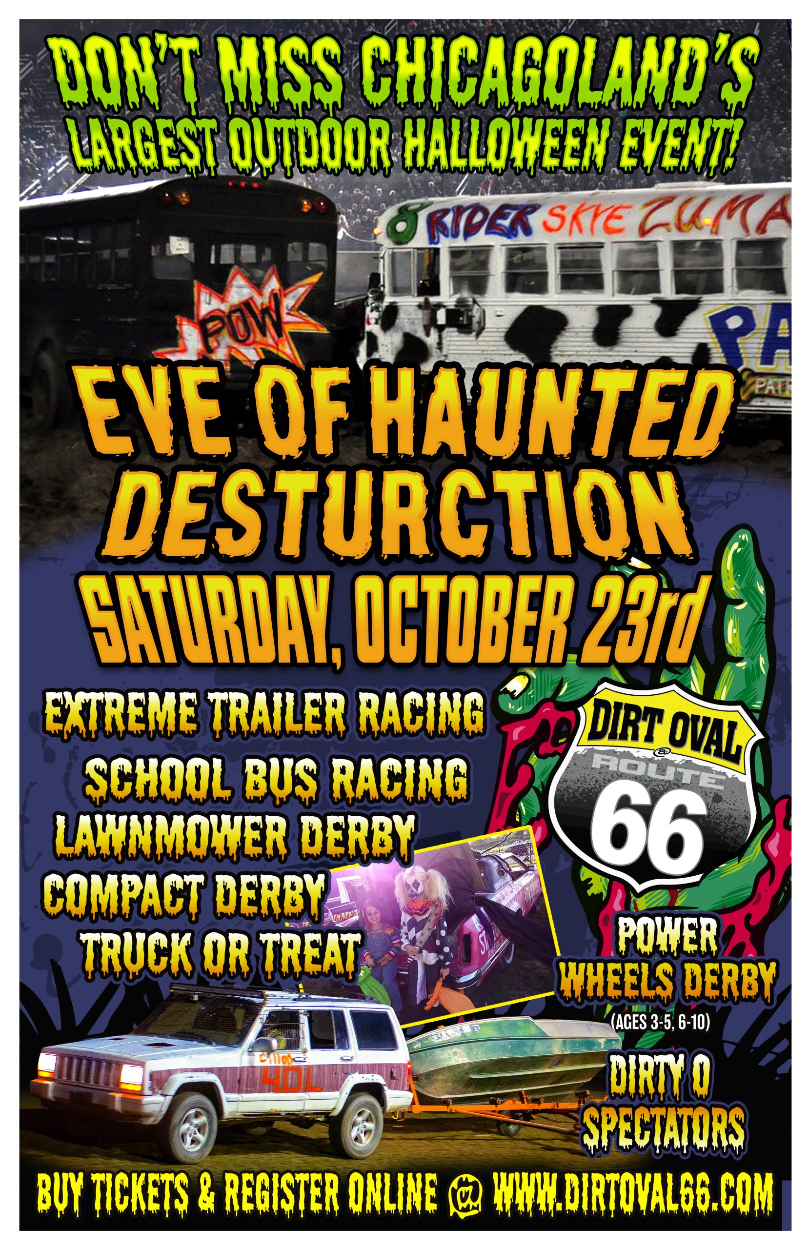 Eve of Destruction Saturday October 23 Dirt Oval