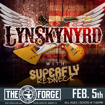 LynSkynard with Superfly Redneck Feb. 5 at The Forge