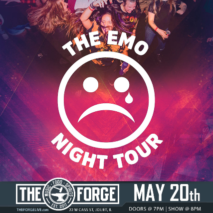 The Emo Night Tour The Forge May 20th