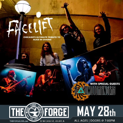 Facelift Chicago's Ultimate Tribute to Alice in Chains with special guests Badmotorfingers The Forge May 28th