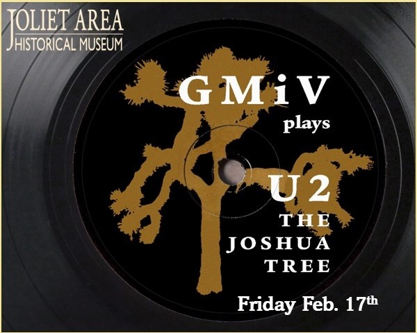 Joliet Area Historical Museum Great Moments in Vinyl plays U2 Joshua Tree Friday, February 17