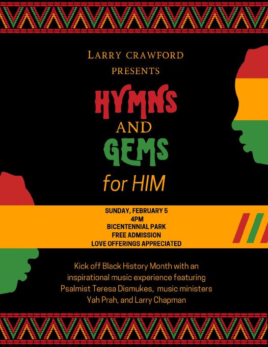 Larry Crawford Presents Hymns and Gems for Him Bicentennial Park