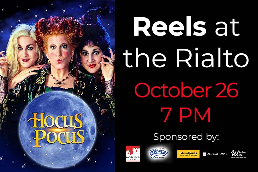 Reels at the Rialto presents the movie Hocus Pocus