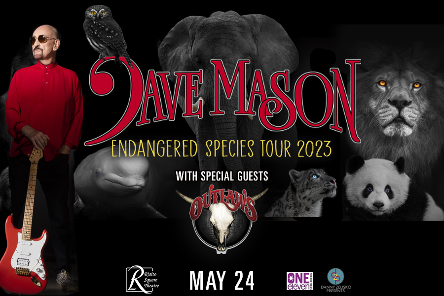 Dave Mason Endangered Species Tour 2023 with Special Guest Outlaws May 24