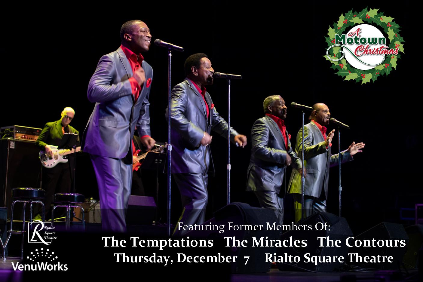 A Motown Christmas Featuring former member of the Temptations, The Miracles, The Contours