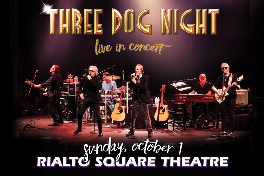 Three Dog Night Live in Concert at Rialto Square Theatre