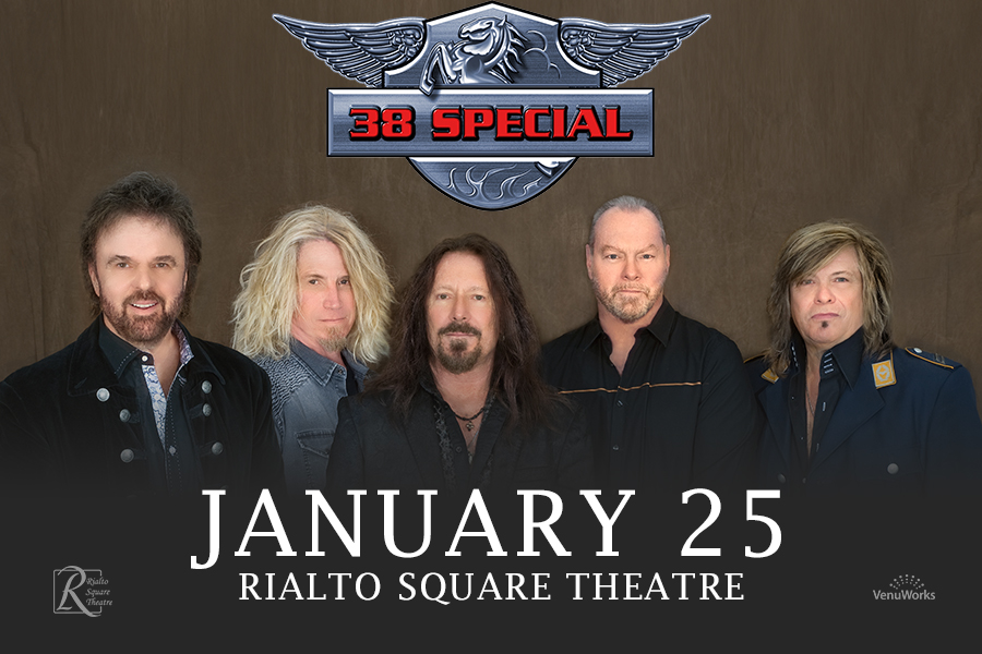 38 Special January 25 at Rialto Square Theatre