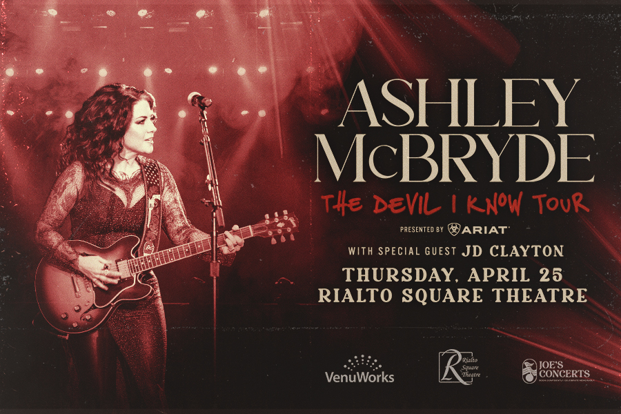 Ashley McBride The Devil I Know tour presented by ARIAT with special guest JD Clayton Thursday, April 25