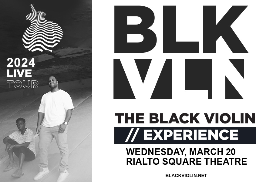 2024 Live Tour The Black Violin Experience Wednesday, March 20