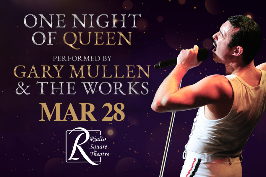 One Night of Queen performed by Gary Mullen and the Works March 28