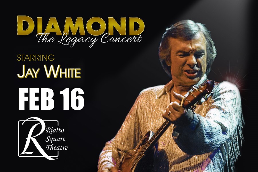 Diamond the Legacy Concert starring Jay White February 16 Rialto Square Theatre