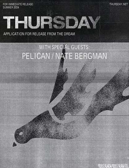 Thursday, Pelican, Nate Bergman