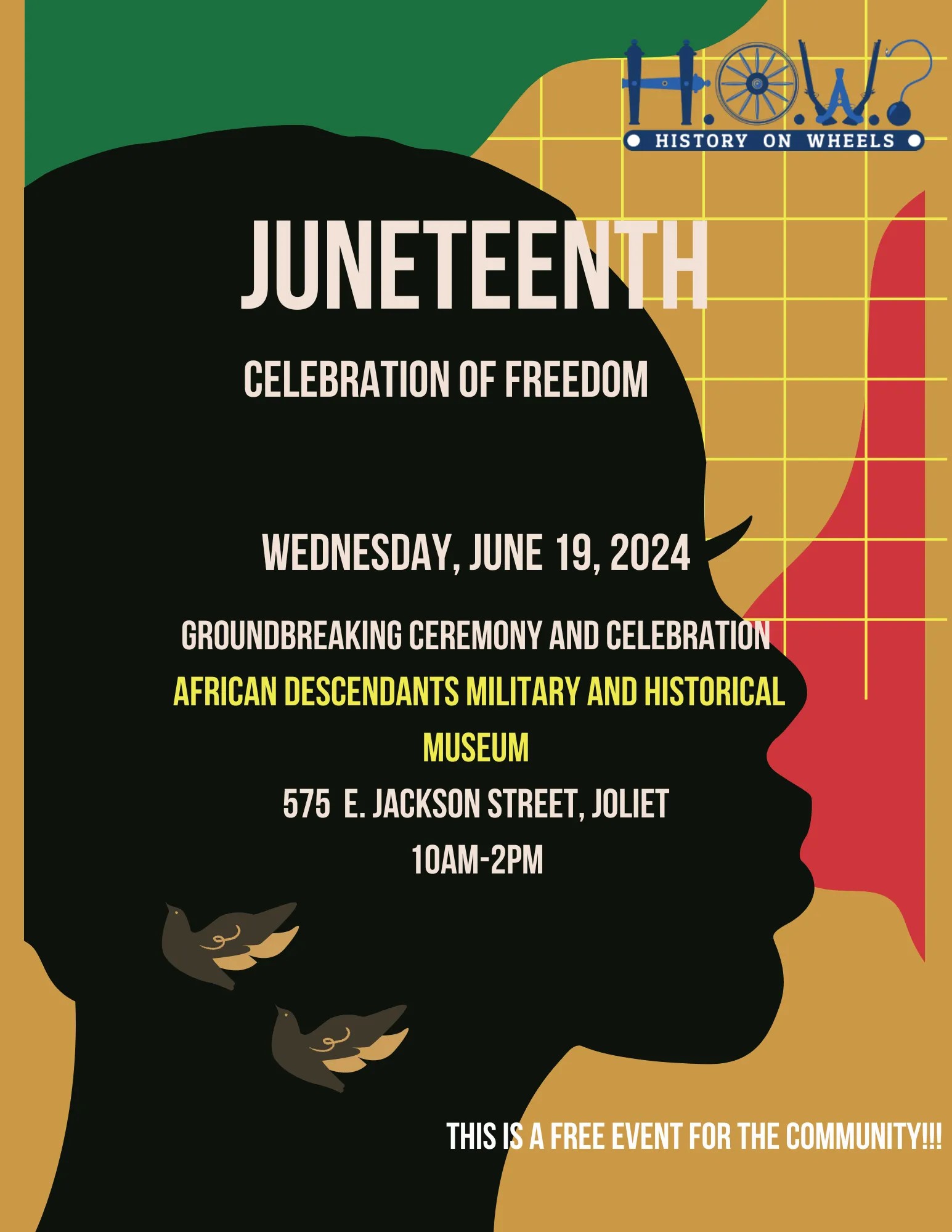 History on Wheels Juneteenth Celebration of Freedom