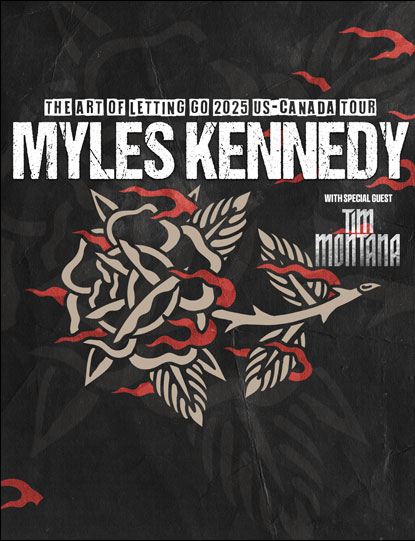 Myles Kennedy: The Art of Letting Go 2025 US - Canada Tour