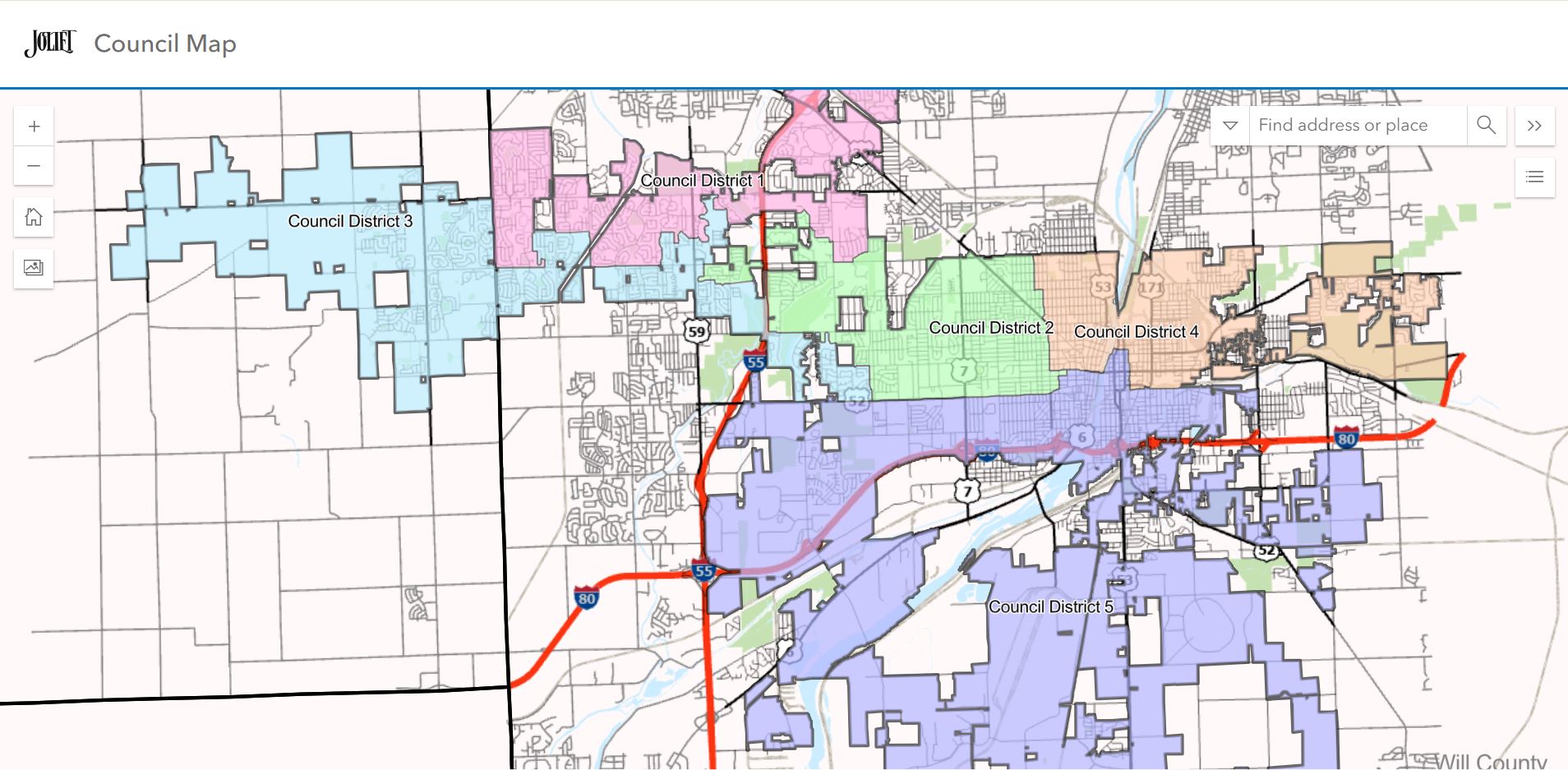 Council District 2024 Map