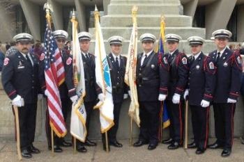 Honor Guard at Memorial 11.11.12